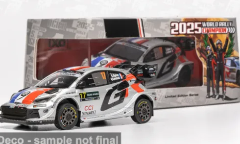 Toyota GR Yaris Rally1, Rally Saudi Arabia, 2025, #17, S.Ogier/V.Landais, 1:43, IXO