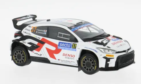 Toyota GR Yaris Rally2, Rally WM, Rally Finland, 2024, #37, Y.Yamamoto/M.Salminen, 1:43, IXO