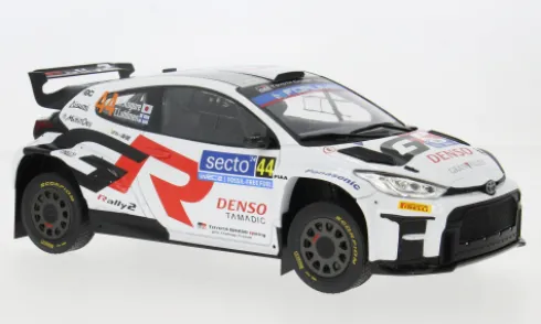 Toyota GR Yaris Rally2, Rally WM, Rally Finland, 2024, #44, H.Kogure/T.Luhtinen, 1:18, IXO