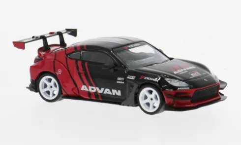 Toyota GT86 HKS Type R, rot/schwarz, 2022, 1:64, Mini GT