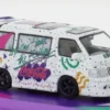 Toyota Hiace Waggon Custom, Coca Cola, 1:64, Tarmac Works