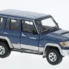 Toyota Land Cruiser (LC76), blau, 1:64, BM Creations