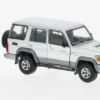 Toyota Land Cruiser LC76, silber, 1:64, BM Creations