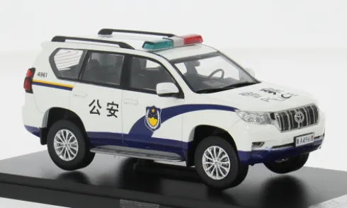 Toyota Land Cruiser Prado, 2018, Guangzhou Police, 1:43, Vitesse