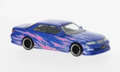 Toyota Mark II JZX100, blau/Dekor, 1:64, Tarmac Works