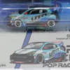 Toyota Pandem GR Yaris, weiss/Dekor, 1:64, Pop Race