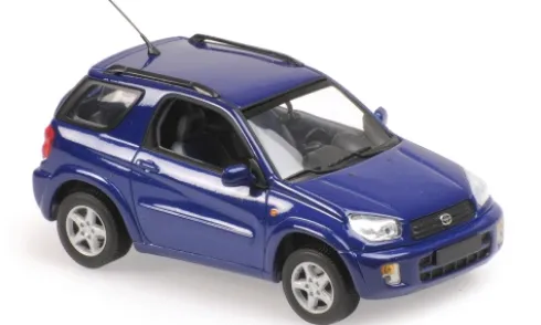 Toyota RAV 4, dunkelblau, 2000, 1:43, Maxichamps