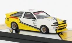 Toyota Sprinter Trueno (AE86), gelb/weiss, 2024, 1:64, INNO64