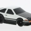 Toyota Sprinter Trueno (AE86), weiss/schwarz, 1983, 1:64, Maisto