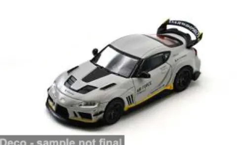 Toyota Supra A90 Darwin PRO, grau/schwarz, 1:64, INNO64
