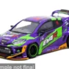 Toyota Yaris GR, violett/grün, 2025, EVA Racing, 1:43, Tarmac Works