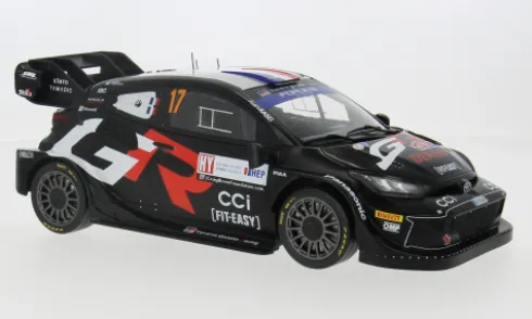 Toyota Yaris Rally 1, WRC, Rally Croatia, 2024, #17, S.Ogier/V.Landais, 1:18, IXO