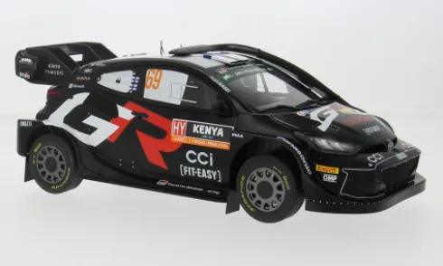 Toyota Yaris Rally 1, WRC, Safari Rallye Kenia, 2024, #69, K.Rovanperä/J.Halttunen, 1:18, IXO