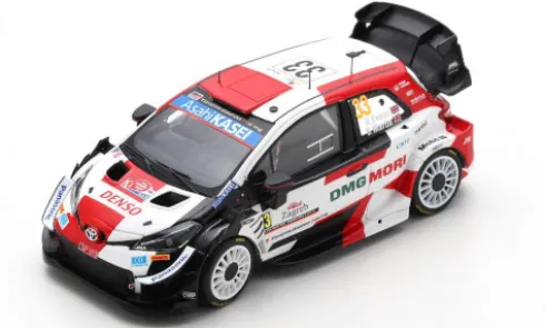 Toyota Yaris WRC, Rallye WM, Rally Croatia, 2021, Toyota Gazoo Racing, DMG MORI, #33, E.Evans/S.Martin, 1:43, Spark