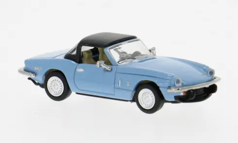 Triumph Spitfire, hellblau, 1974, 1:87, Brekina
