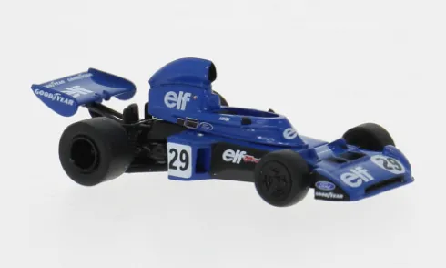 Tyrrell 5, Formel 1, GP Kanada, 1973, Elf, #29, C.Amon, 1:87, Brekina