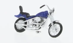 US Motorrad, blau, 1:87, Busch