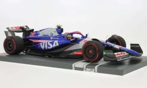 VCARB 1, Formel 1, 2024, Visa Cash App RB Formula One Team, #22, Y.Tsunoda, 1:18, Minichamps