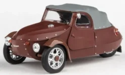 Velorex 16/350, dunkelbraun/braun, 1966, 1:43, Abrex