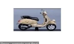 Vespa GT 250, beige, 2006, 1:18, Maisto