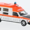 Volvo 265 Ambulance Sweden, weiss/orange, 1985, 1:87, BoS-Models