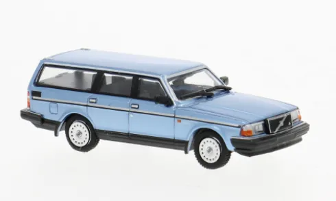 Volvo 240 GL Break, blau, 1986, 1:87, Minichamps