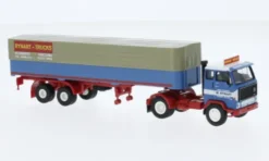 Volvo F 89 PP-SZ, 1972, Rynart, 1:87, Brekina