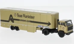 Volvo F 89 Renntransport-SZ, 1973, Team Warsteiner Arrows, 1:87, Brekina