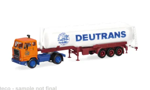 Volvo F88, Deutrans, 1:87, Herpa