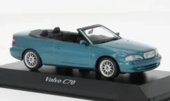 Volvo C70 Cabriolet, blau, 1998, 1:43, Maxichamps