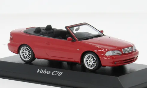 Volvo C70 Cabriolet, rot, 1998, 1:43, Maxichamps