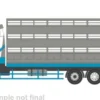 Volvo FH 12, blau/silber, 1:76, Oxford
