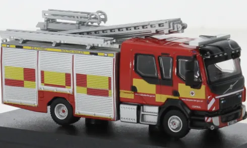 Volvo FL Emergency One Pump Ladder, South Wales Fire & Rescue, 1:76, Oxford