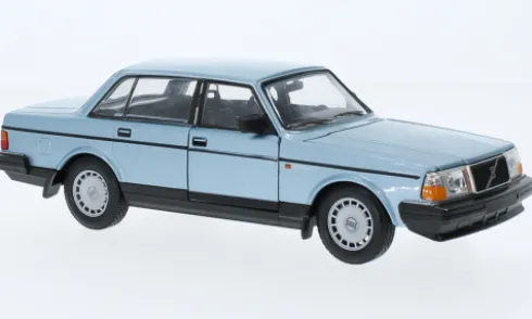 Volvo 240 GL, hellblau, 1:24, Welly