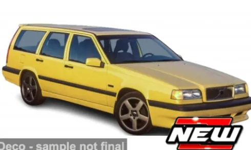 Volvo 850 T-5 Estate, gelb, 1:24, Bburago