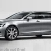 Volvo V90, silber, 1:43, Bburago