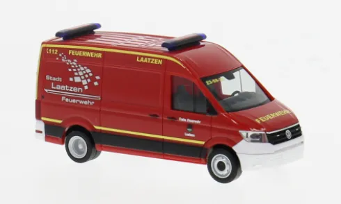 VW Crafter Kasten Hochdach, Freiwillige Feuerwehr Laatzen, 1:87, Herpa