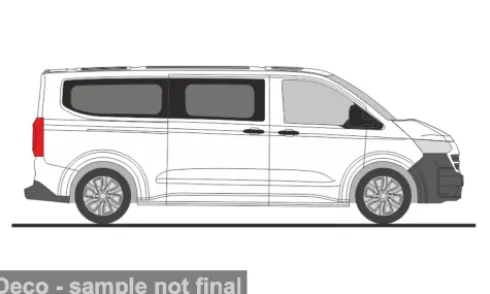 VW e-Transporter KR T7, weiss, 1:87, Rietze