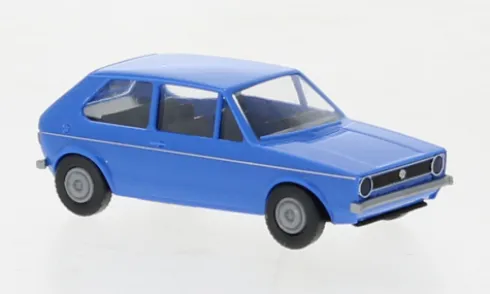 VW Golf I, blau, 1974, 1:87, Brekina