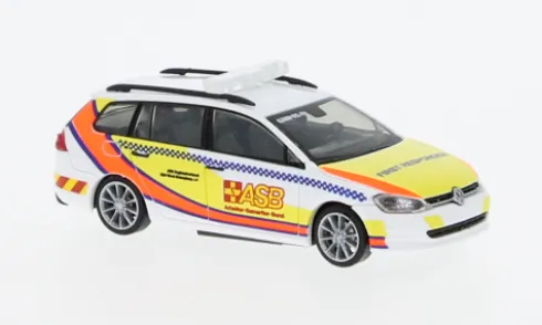 VW Golf VII Variant, First Responder ASB Boizenburg, 1:87, Rietze