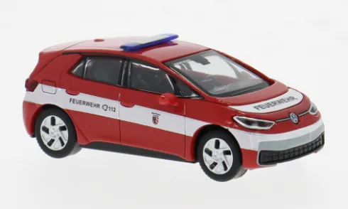 VW ID.3, Feuerwehr Nürnberg, 1:87, Herpa