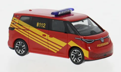 VW ID.Buzz People, Feuerwehr, 1:87, Herpa