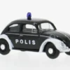 VW Käfer Ovalfenster, 1955, Polizei (S), 1:87, Busch