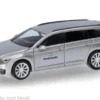 VW Passat Variant GTE, BW Fuhrpark Service, 1:87, Herpa Military