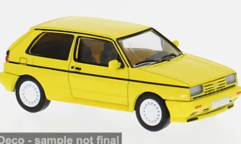 VW Rallye Golf, gelb, 1989, 1:87, PCX87
