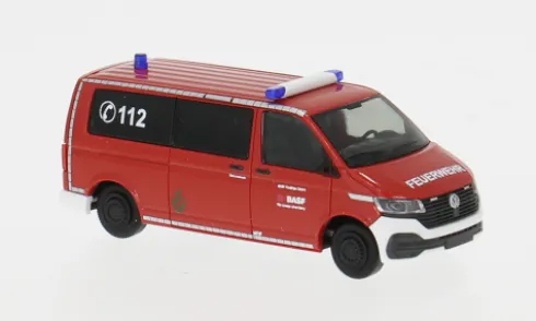 VW T6.1, BASF Werkfeuerwehr Münster, 1:87, Rietze