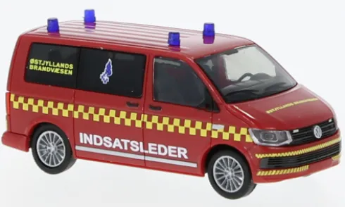 VW T6 Bus, Ostjyllands Brandvaesen (DK), 1:87, Rietze