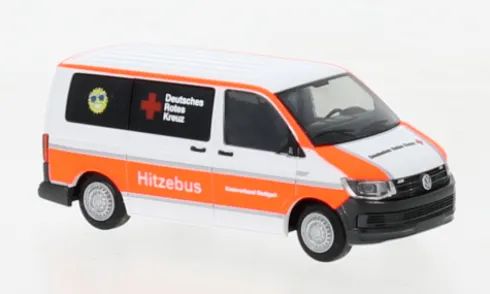 VW T6, DRK KV Stuttgart - Hitzebus, 1:87, Rietze