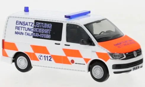 VW T6, Einsatzleitung Rettungsdienst MTK, 1:87, Rietze