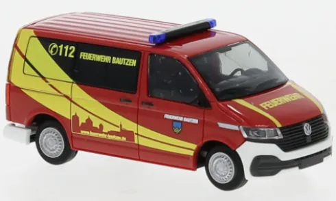VW T6.1, Feuerwehr Bautzen, 1:87, Rietze